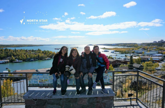 Guests learn about Yellowknife on North Star Adventures Sightseeing City Tour