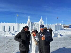 Guests learn all about Yellowknife on North Star Adventures 2hr Sightseeing City Tour