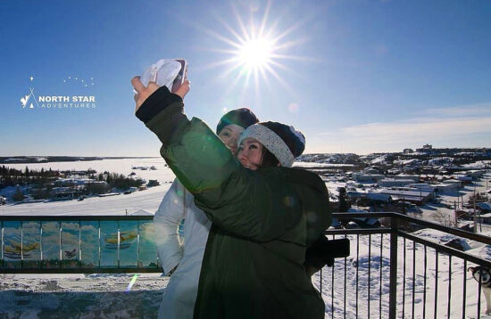 Guests learn about Yellowknife with North Star Adventures