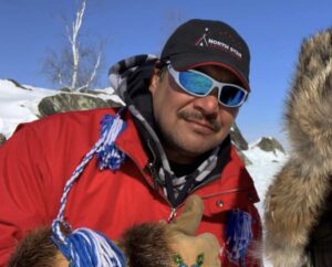 Joe the Aurora Hunter. One of the world's best Aurora guides. He is 100% Indigenous. He is from Yellowknife. 