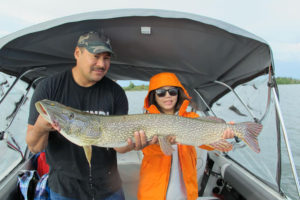 Enjoy monster pike fishing in Yellowknife with North Star Adventures