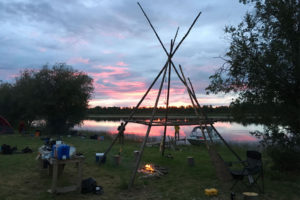 Guest experience genuine Indigenous life on the land at Drum Lake with North Star Adventures