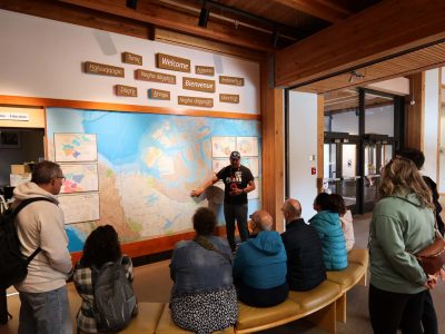 An immersive Indigenous storytelling tour at the Prince of Wales Northern Heritage Centre led by local guides